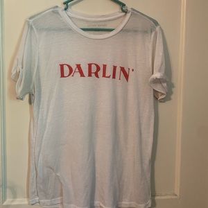 Lucky Brand Darlin’ Tee free with purchase of any other item  in the store!